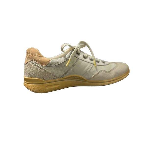 ECCO Mobile II White Nubuck Suede Trim Size 40 9.5 - Picture 10 of 12